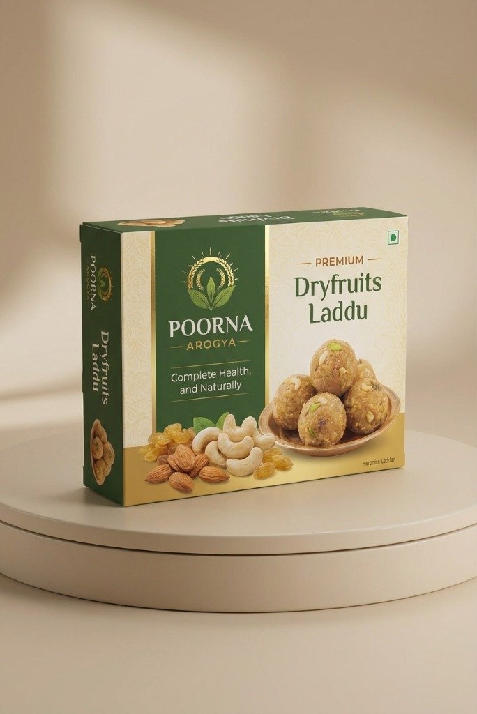 POORNA AROGYA Premium Dryfruits Laddu