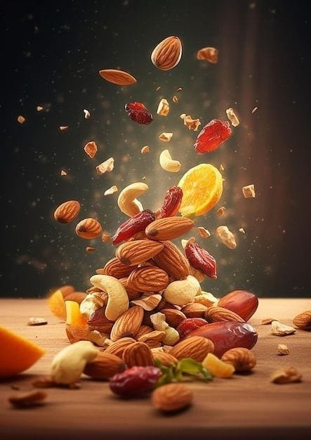 Farm-Fresh Nuts Stack